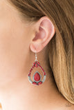 Vogue Voyager - Red Earring - Box RedE1