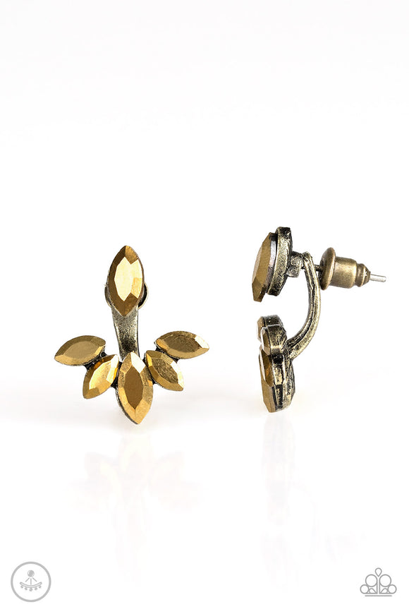 Radical Refinement - Brass Double-Sided Post Earring - Box 1 - Double-Sided Post