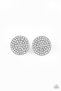 Radiant Ripples - White Post Earring - Box 2 - White