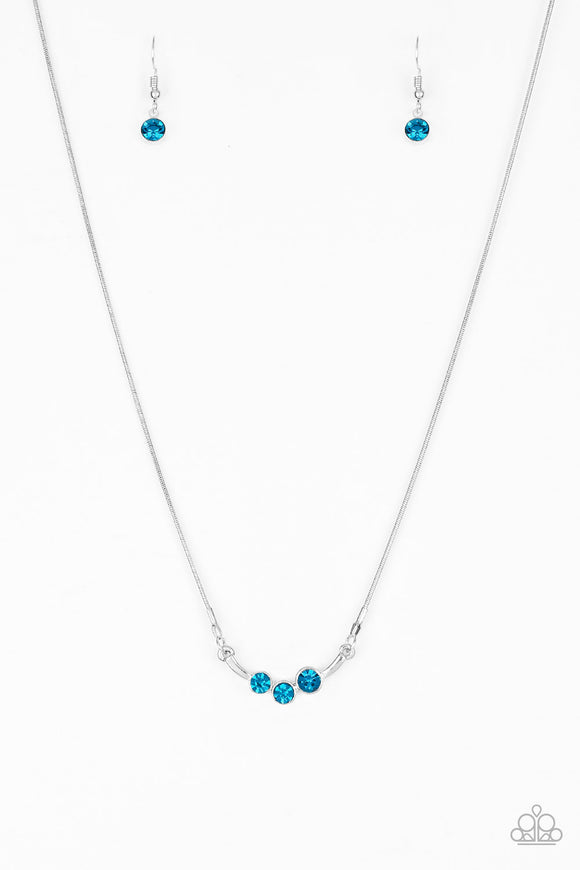 Sparkling Stargazer - Blue Necklace - Box 3 - Blue