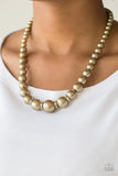 Party Pearls - Brass Necklace - Box 4 - Brass