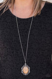 Vintage Vanity - Brown Necklace - Box 3 - Brown