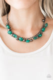 Runway Rebel - Green Necklace - Box 5 - Green