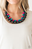 Caribbean Cover Girl - Multi Necklace - Box 5 - Multi