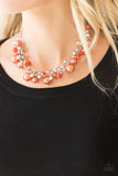 The Upstater - Orange Necklace - Box 5 - Orange