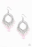 Just Say NOIR - Pink Earrings - Box PinkE5