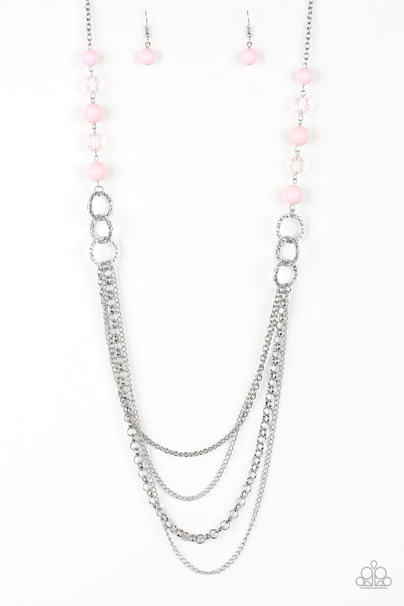 Vividly Vivid - Pink Necklace - Box 6 - Pink