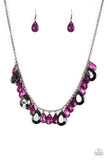 Hurricane Season - Purple Necklace - Box 4 - Purple