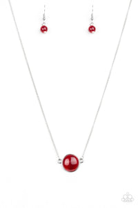 Rose-Colored Glasses - Red Necklace - Box 2 - Red