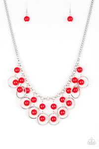 Really Rococo - Red Necklace - Box 4 - Red