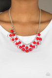 Really Rococo - Red Necklace - Box 4 - Red