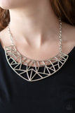 Strike While HAUTE - Silver Necklace - LOP - Box 19 - Silver