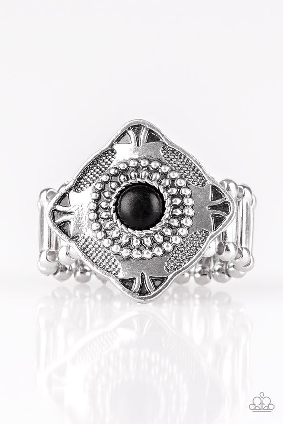 Four Corners Fashion - Black Ring - Box 10