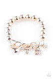 Feelin Flirtatious - Rose Gold Bracelet - Clasp Gold Box