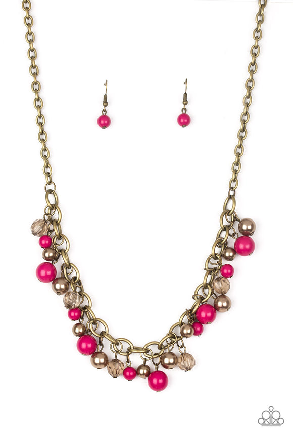 The GRIT Crowd - Pink Necklace - Box 4 - Pink