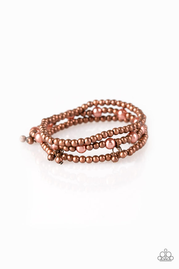 GRANDIOSE Slam - Copper Stretch Bracelet