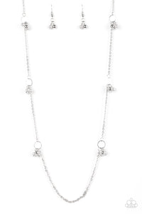 House Party Posh - Silver Necklace - Box 4 - Silver