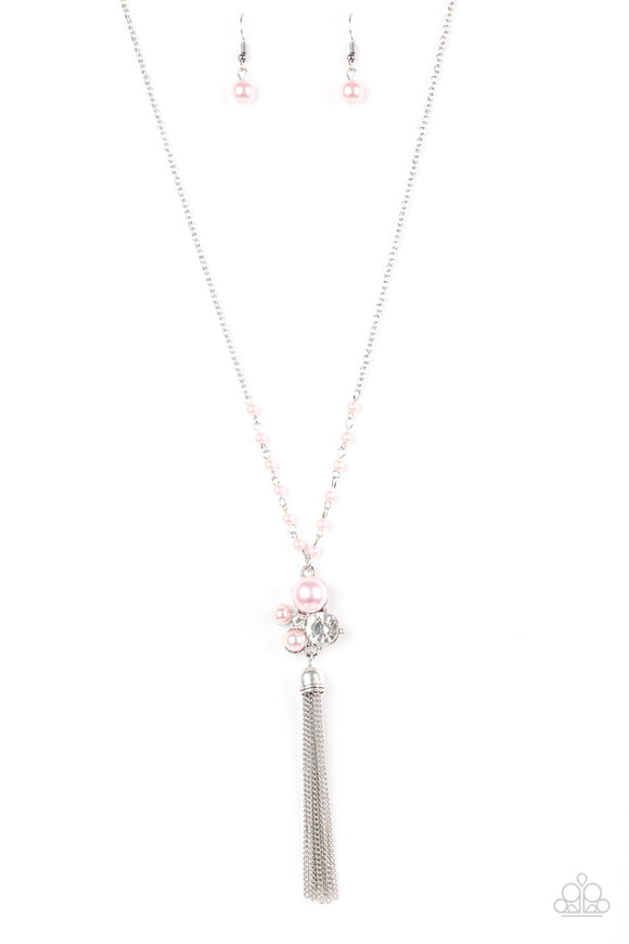 Uniquely Uptown - Pink Necklace - Box 6 - Pink