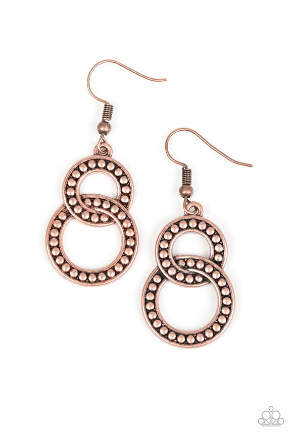 Perfect ZEN - Copper Earring