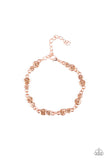 Twinkle Twinkle Little STARLET -  Shiny Copper Clasp Bracelet