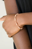 Twinkle Twinkle Little STARLET -  Shiny Copper Clasp Bracelet