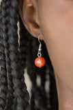 Party Dress Princess - Orange Necklace - Box 4 - Orange
