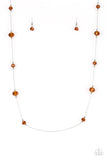 Champagne On The Rocks - Brown Necklace - Box 3 - Brown