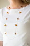 Champagne On The Rocks - Brown Necklace - Box 3 - Brown