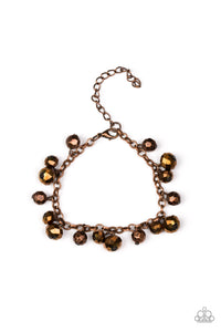 Brilliantly Burlesque - Copper Bracelet