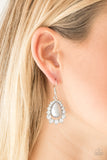 Regal Renewal - White Earring