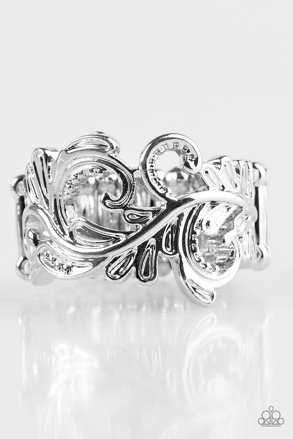 The World Is VINE! - Silver Ring - Box 12