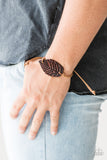 Forest Forager - Brown Urban Pull Cord Bracelet