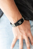 Tread Carefully - Black Men Bracelet - Men