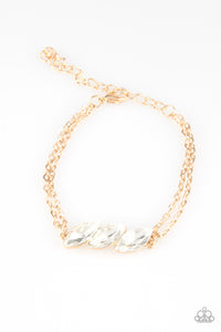 Pretty Priceless - Gold Bracelet - Clasp Gold Box