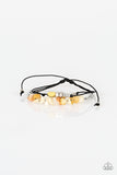 Nature Novice - Yellow Urban Pull Cord Bracelet