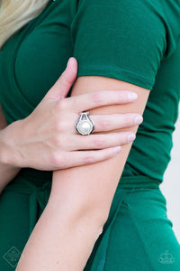 Pampered in Pearls - White Ring