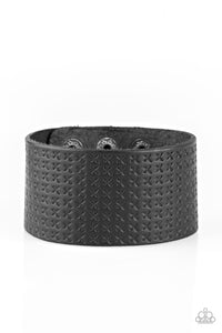 Wild Wrangler - Black Urban Men Bracelet - Men