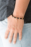 Backwoods Backpacker - Brown Urban Pull Cord Bracelet