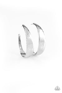 HOOP And Holler - Silver Hoop Earring