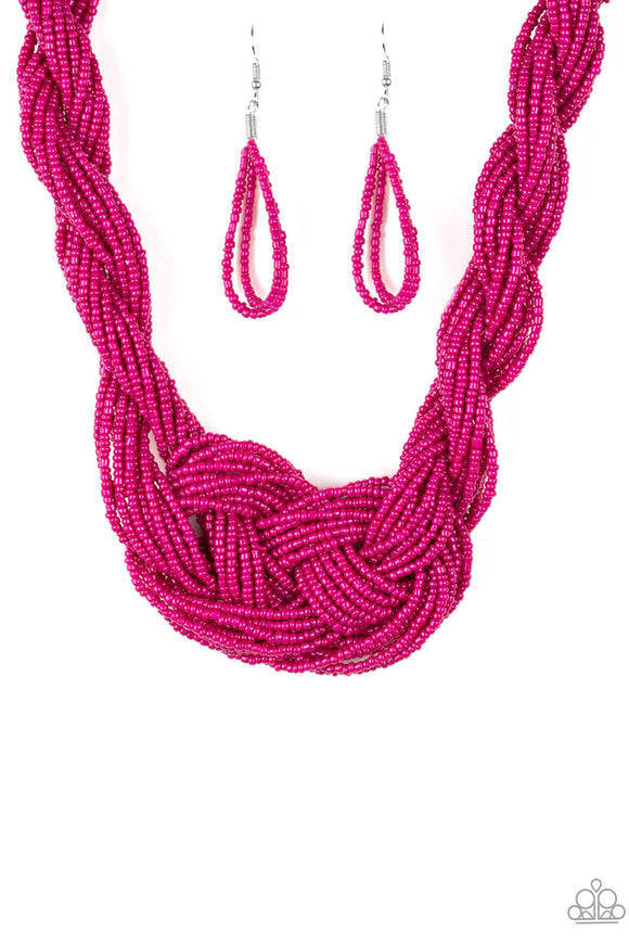A Standing Ovation - Pink Necklace - Box 8 - Pink