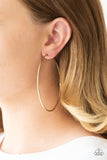 Meet Your Maker! - Brass Hoop Earring