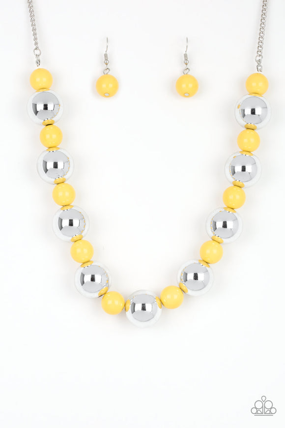 Top Pop - Yellow Necklace - Box 1 - Yellow