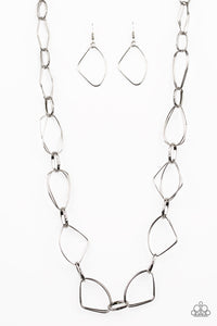 Attitude Adjustment- Silver Necklace - Box 23 - Silver