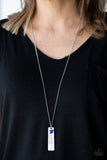 Because Of The Brave - Blue Necklace - Box 8 - Blue