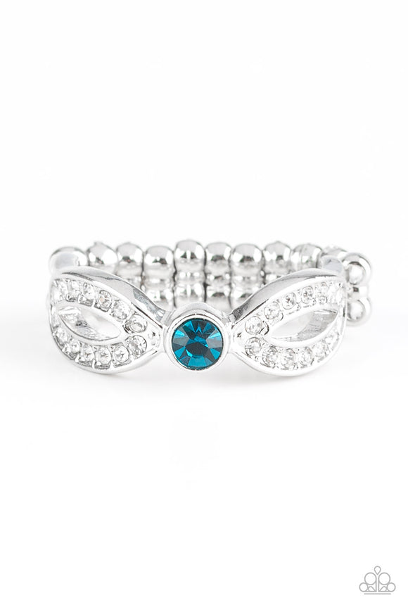 Extra Side Of Elegance - Blue Ring