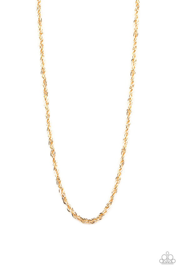 Instant Replay - Gold Necklace - Men's Line