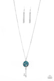 Key Keepsake - Blue Necklace - Box 5 - Blue