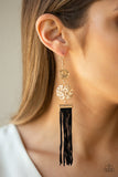 Lotus Gardens - Gold Earrings - Life Of The Party - 10/19