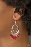 Paradise Palace - Red Earring - Box RedE1