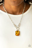 Queen Bling - Yellow Necklace - Box 3 - Yellow